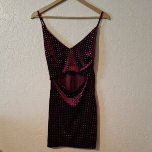 Speechless Maroon Dress